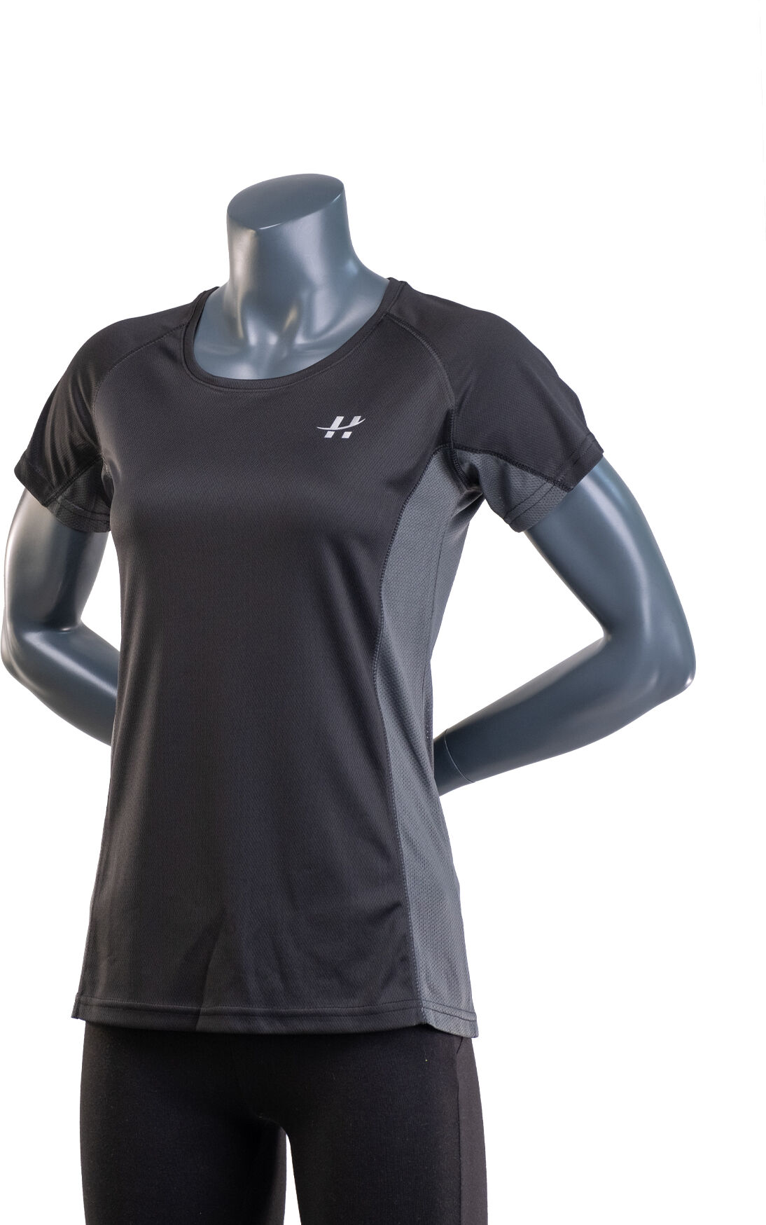 ALPHAZER OUTFIT T-Shirt Tecnica Donna V.2 Colore: Nero / Antracite S