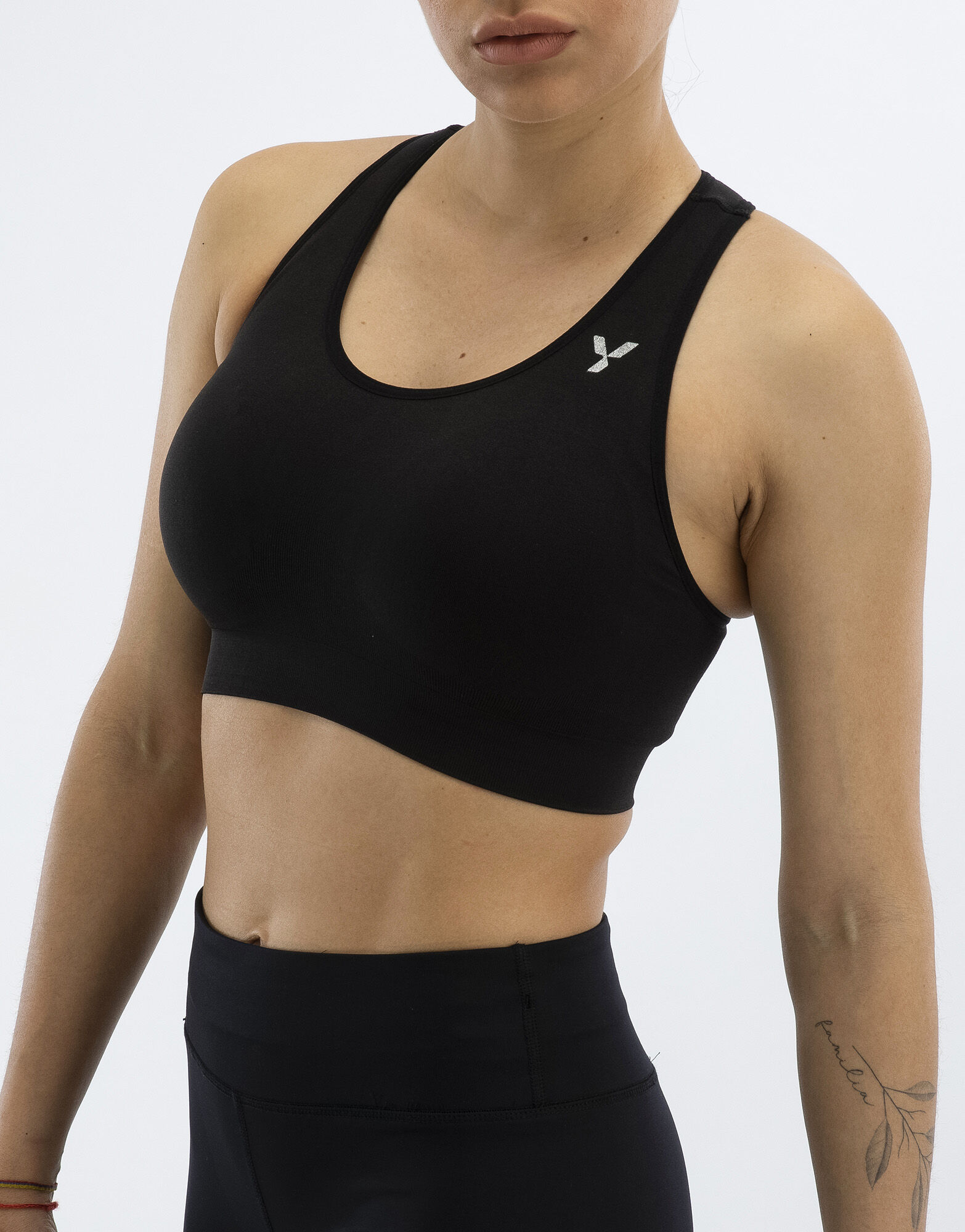 YAMAMOTO OUTFIT Sport Bra Colore: Nero M/l