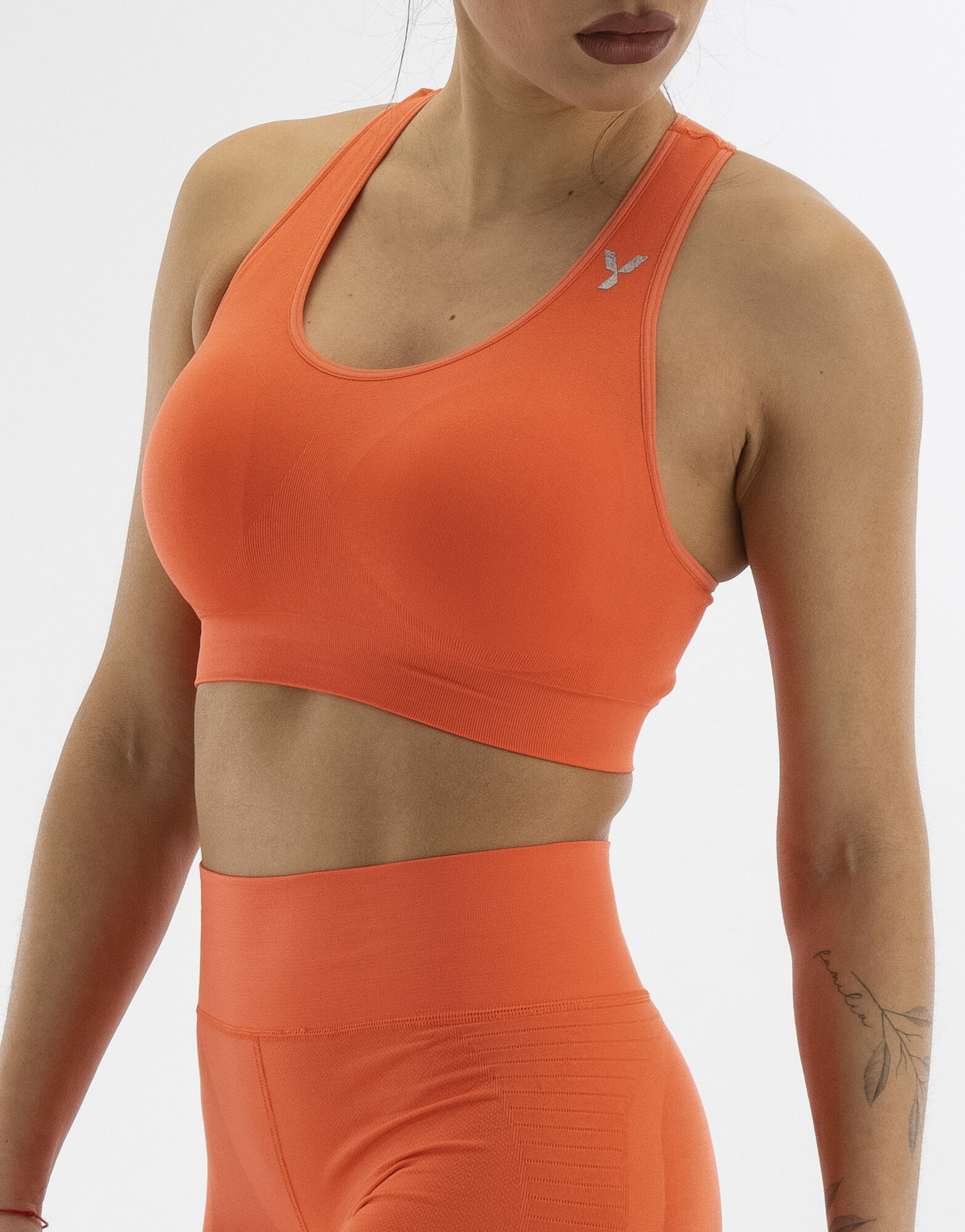 YAMAMOTO OUTFIT Sport Bra Colore: Corallo M/l