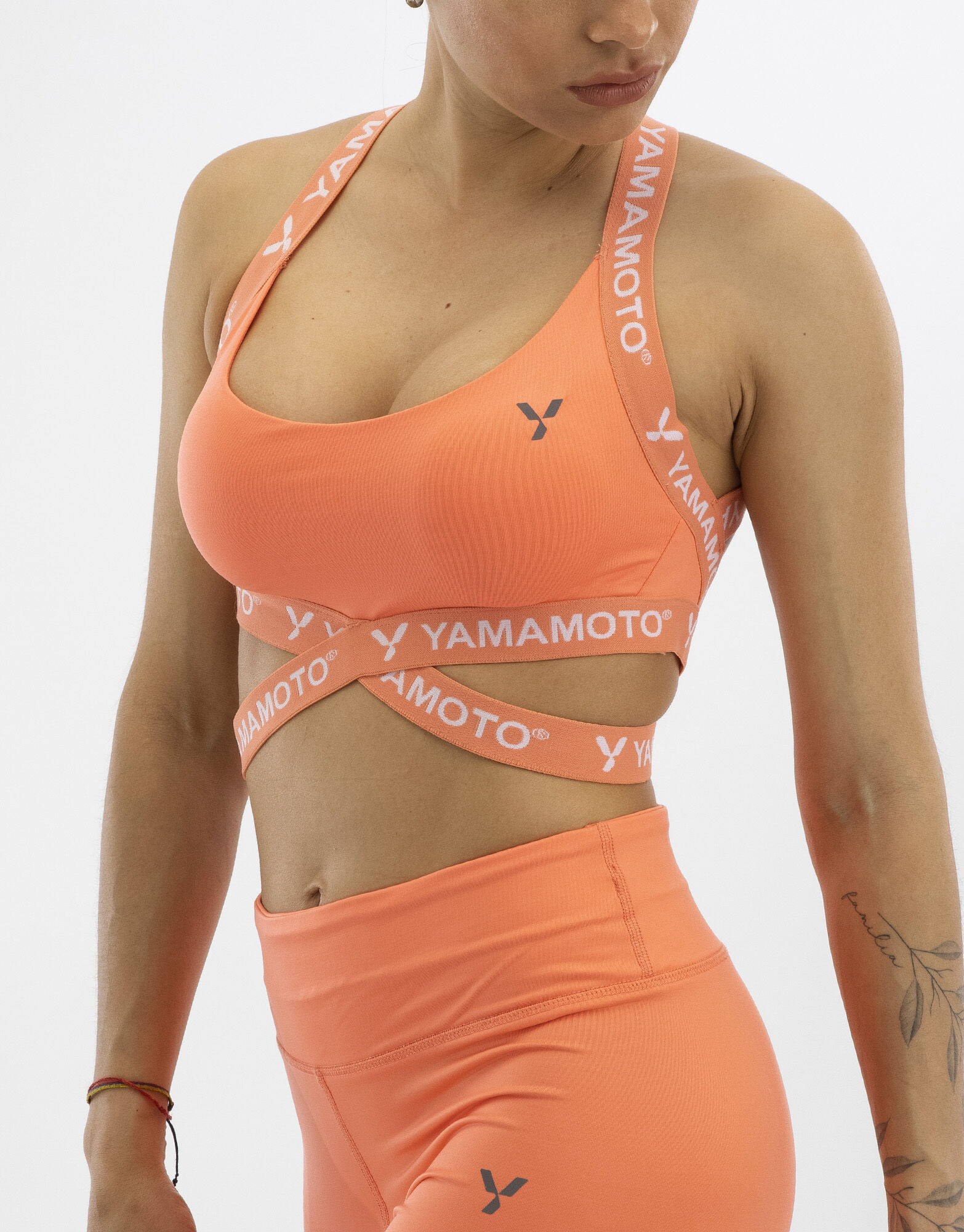 YAMAMOTO OUTFIT Fitness Bra Corallo L