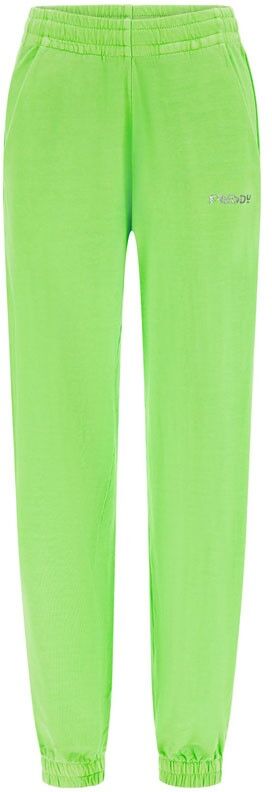 Freddy Pantaloni Con Polsino Verde Donna S