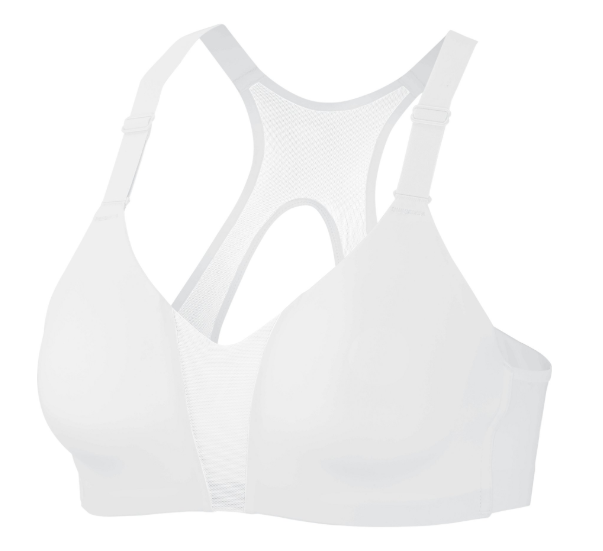 Nike Reggiseno Sportivo Rival DriFit Bianco Donna 36C