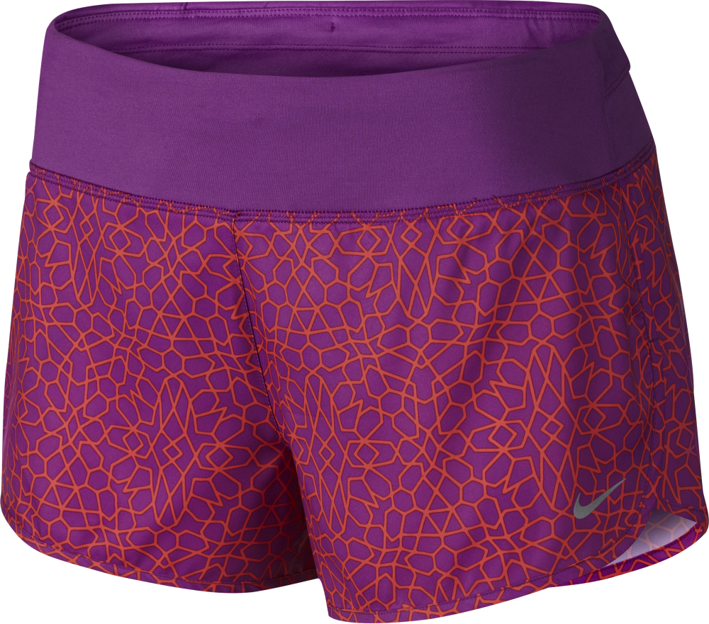 Nike Short Rival 3 Run Fucsia Print Donna L