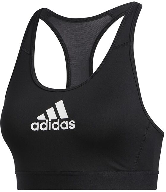 ADIDAS reggiseno sportivo logo nero donna S