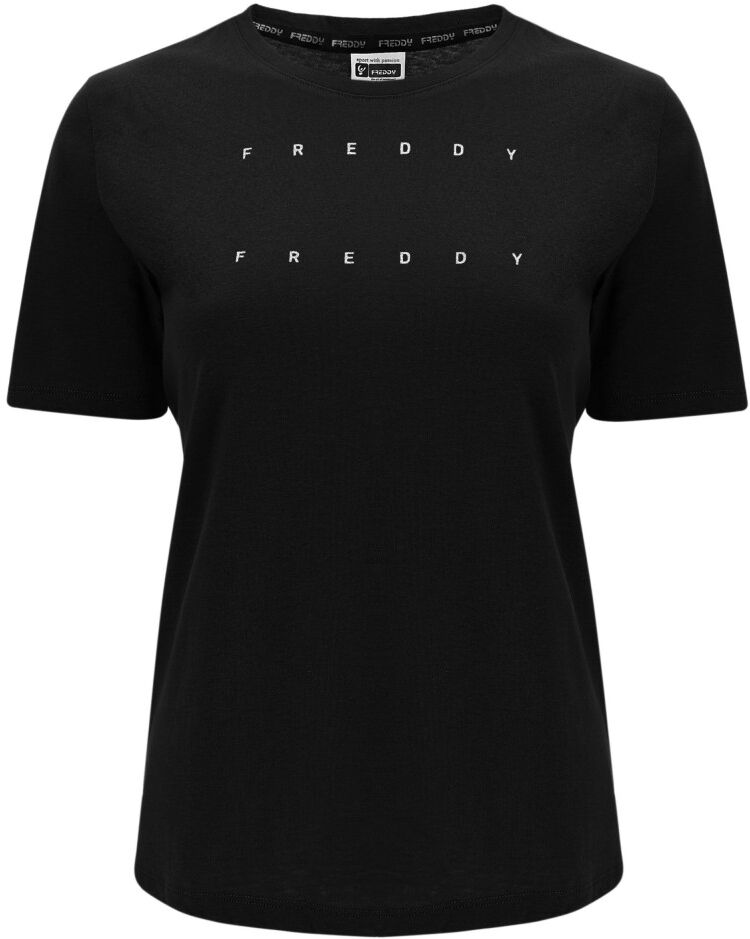 Freddy Maglietta Palestra Jersey Nero Donna S