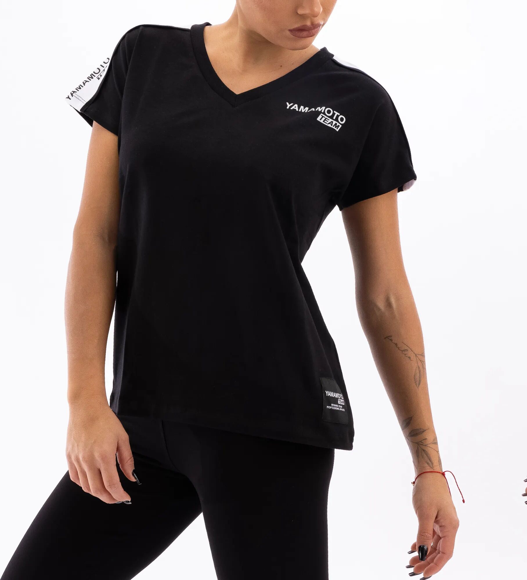 YAMAMOTO OUTFIT Woman T-shirt Yamamoto® Team Colore: Nero 