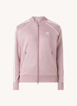 adidas Superstar trainingsvest met ritszakken - Oudroze