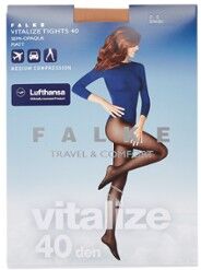 Falke Vitalize panty in 40 denier - Lichtroze