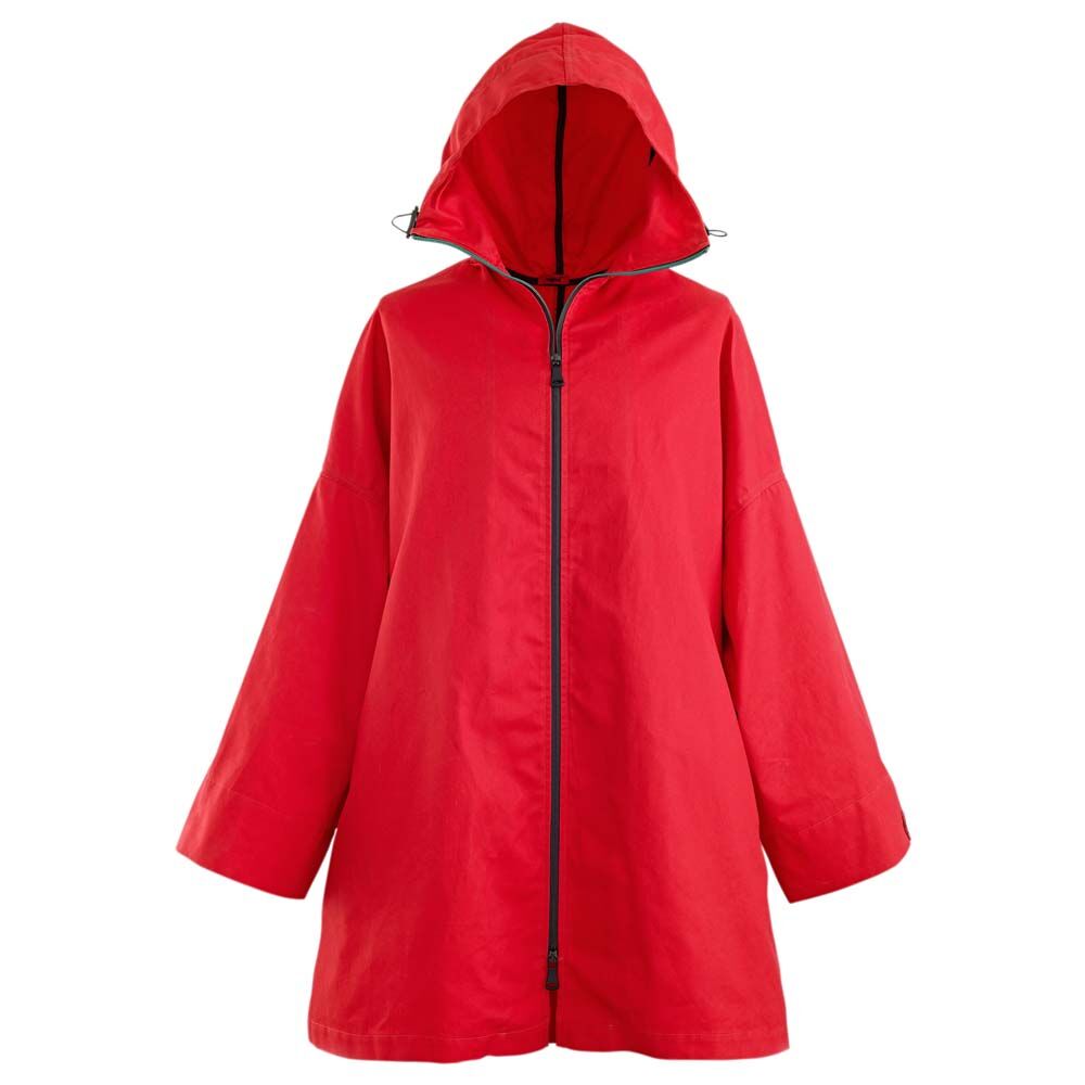 raffauf Dames Cape Charming, rood, Maat: L