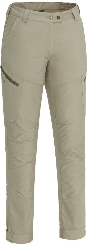 Pinewood Damesbroek Tiveden Insect Safe, khaki, Maat: 40