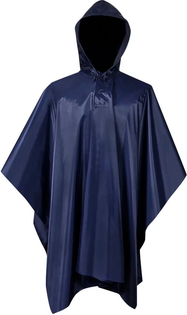 vidaXL Regenponcho leger waterbestendig voor kamperen/wandelen marineblauw