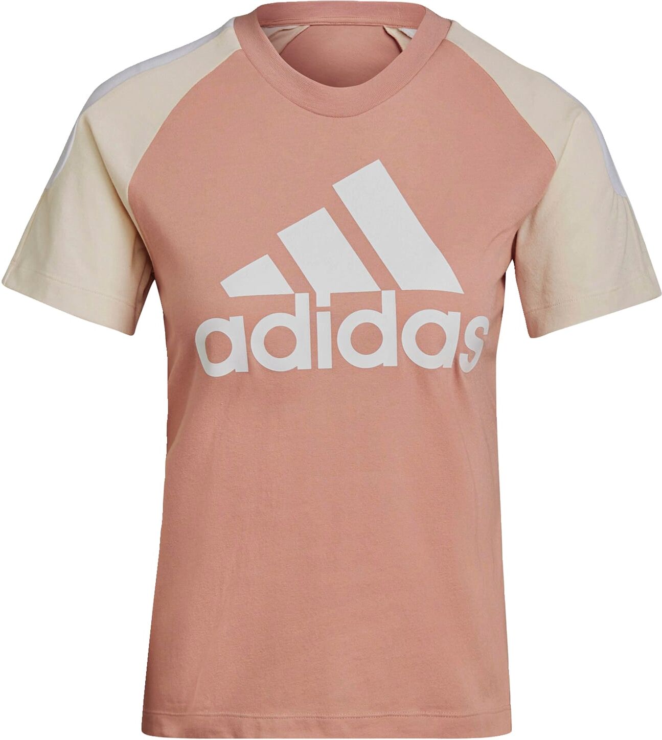 adidas Sportswear Colorblock T-shirt Dames Roze - M