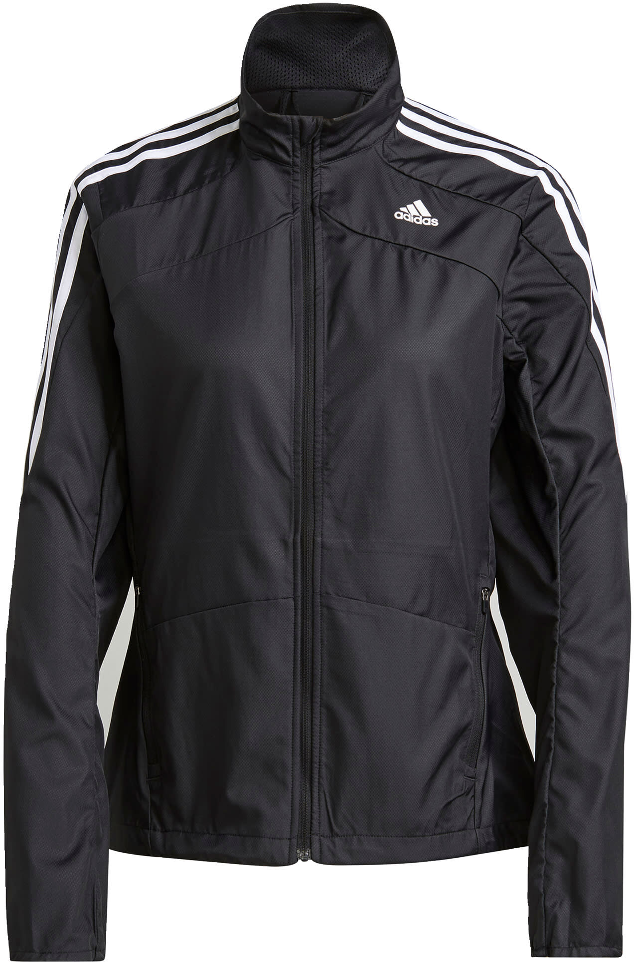 adidas Marathon 3-Stripes Jack Dames Zwart Wit - XL