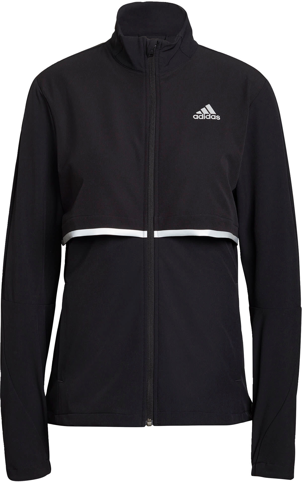 adidas Own The Run Softshell Jack Dames Zwart - L