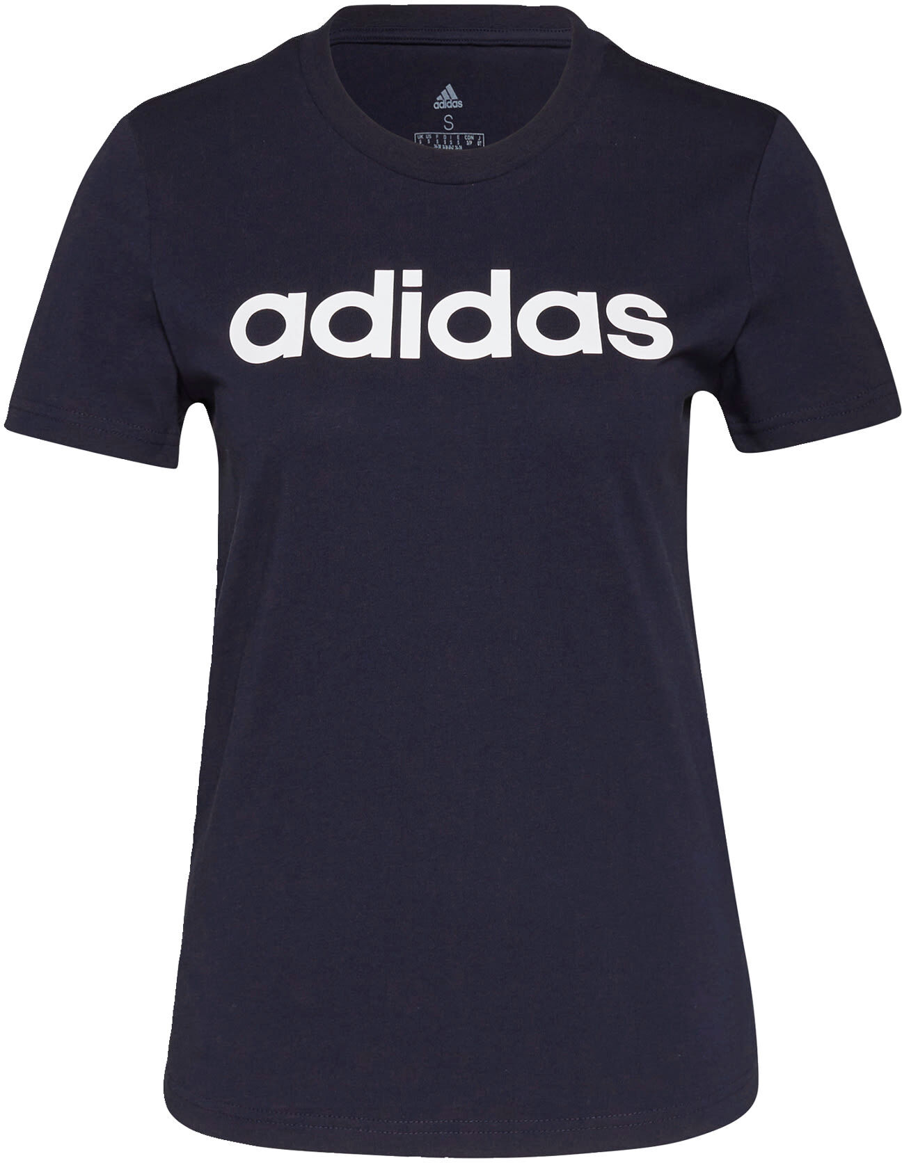 adidas LOUNGEWEAR Essentials Logo T-shirt Dames Donkerblauw - L