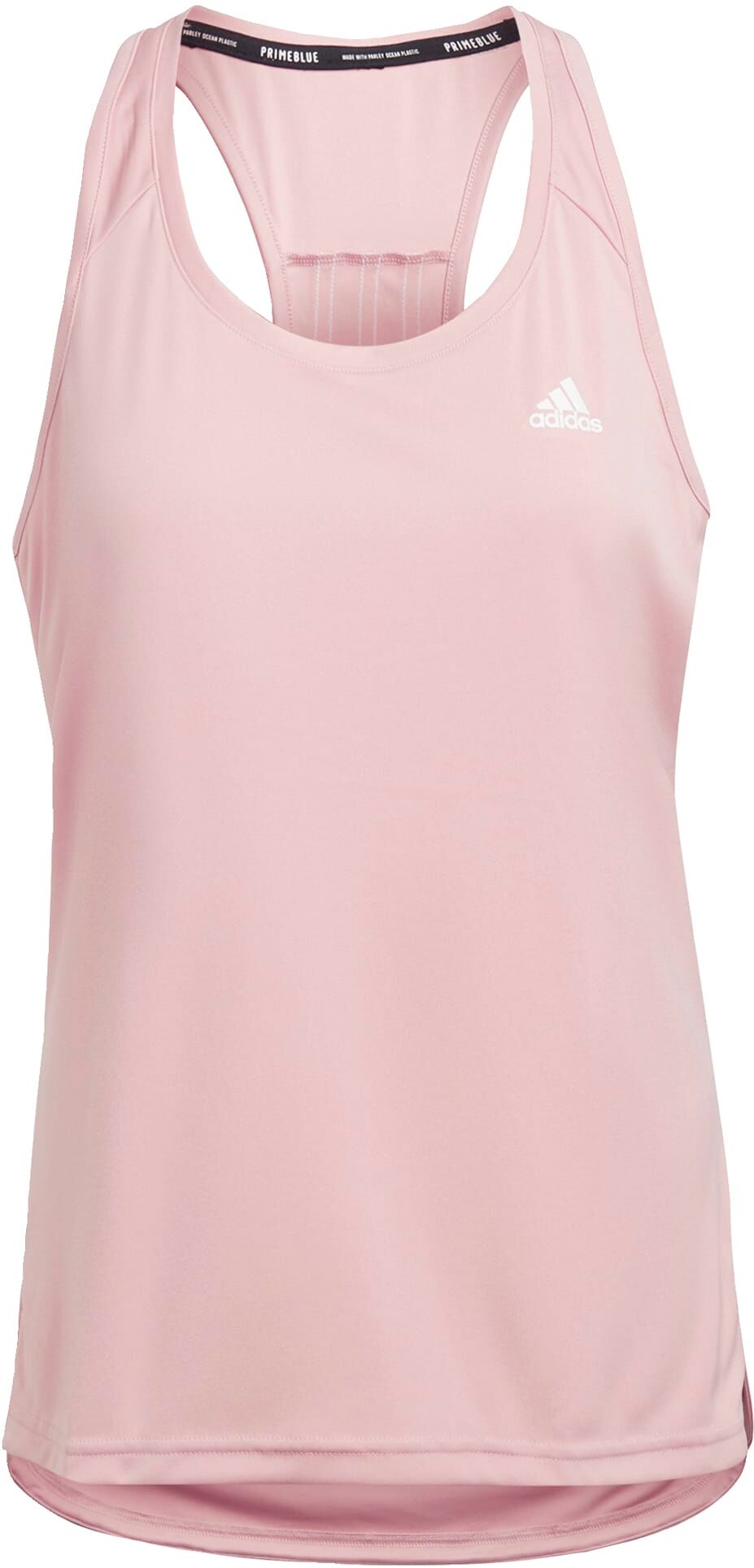 adidas Primeblue Designed 2 Move 3-Stripes Sport Tanktop Dames Roze - XL