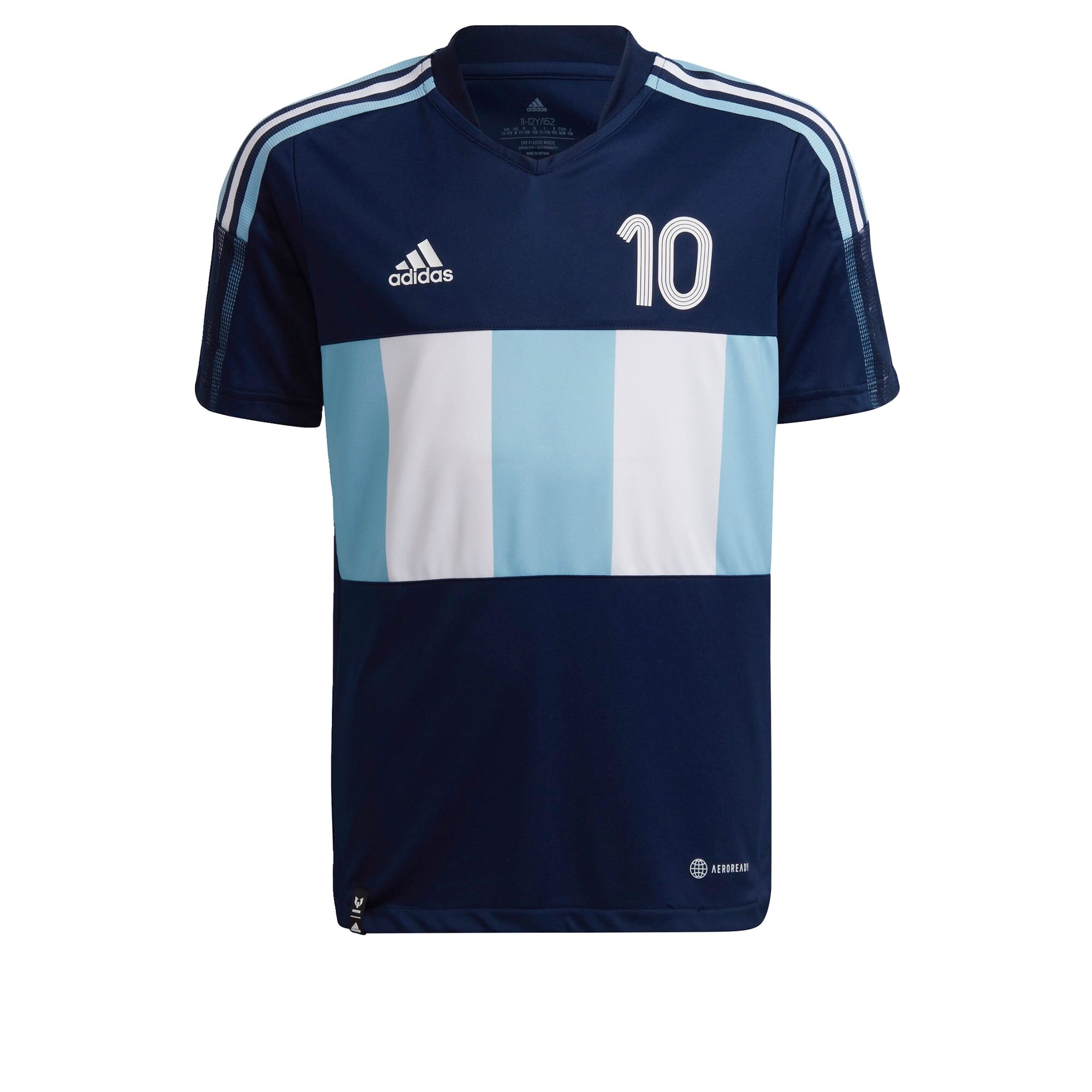 adidas MESSI JSY Y Kids Blauw - 128