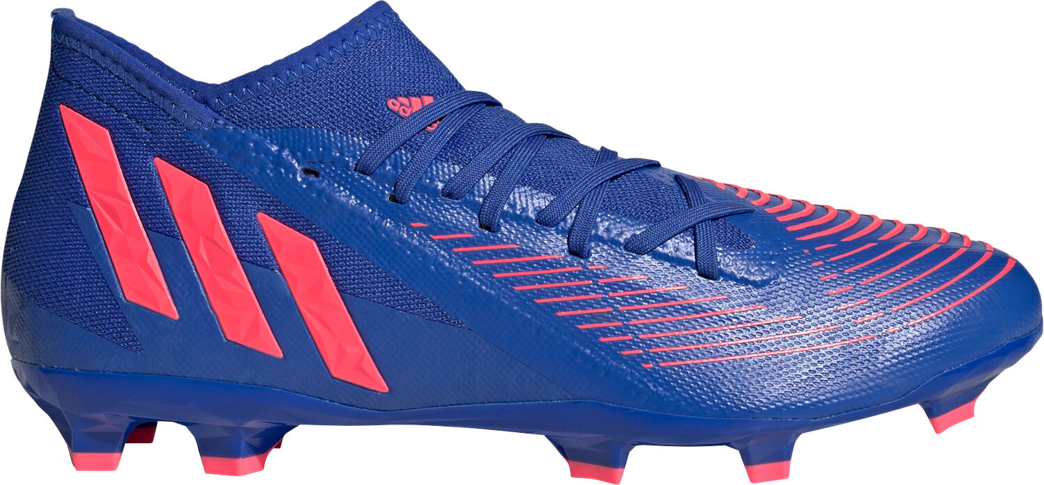 adidas Predator Edge.3 Gras Voetbalschoenen (FG) Blauw Rood - 46 ⅔