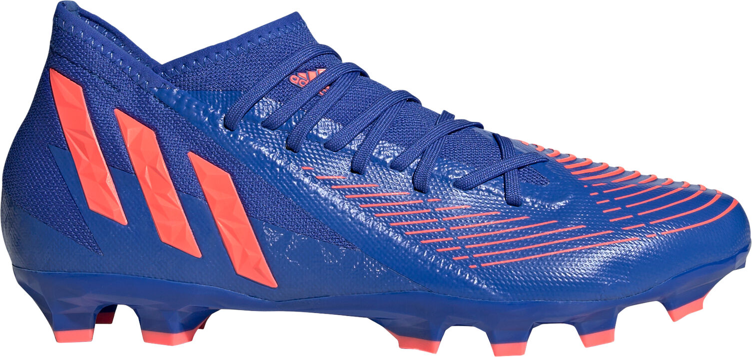 adidas Predator Edge.3 Gras / Kunstgras Voetbalschoenen (MG) Blauw Rood - 44