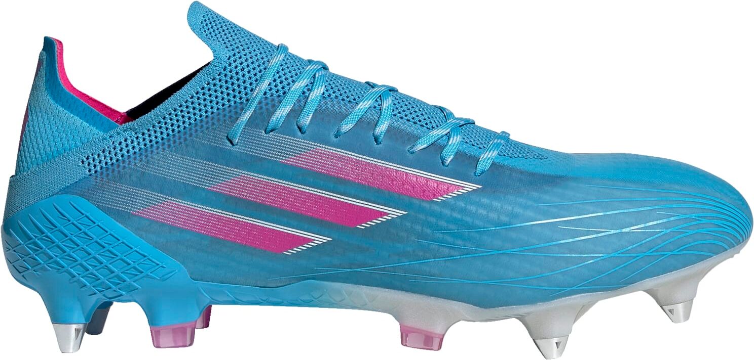 adidas X Speedflow.1 Voetbalschoenen (SG) Blauw Roze Wit - 39 ⅓