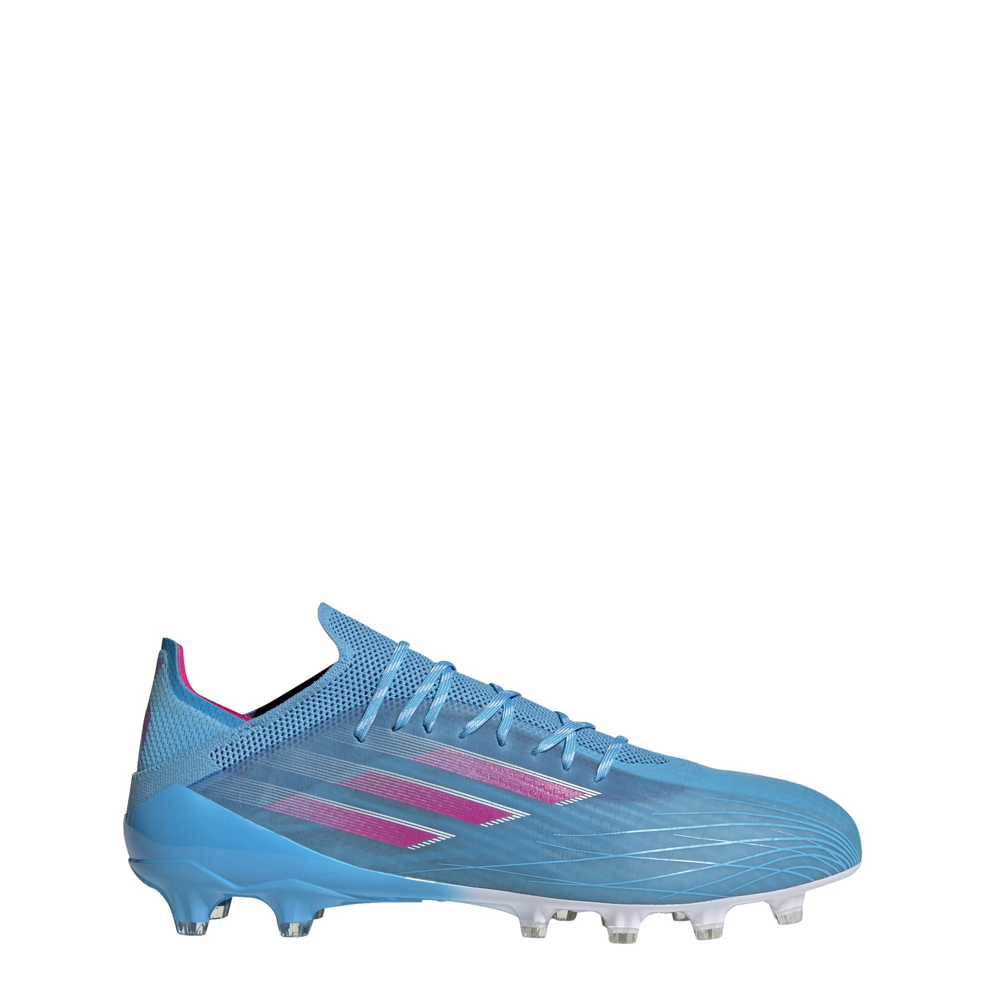 adidas X Speedflow.1 Voetbalschoenen (AG) Blauw Roze Wit - 46 ⅔