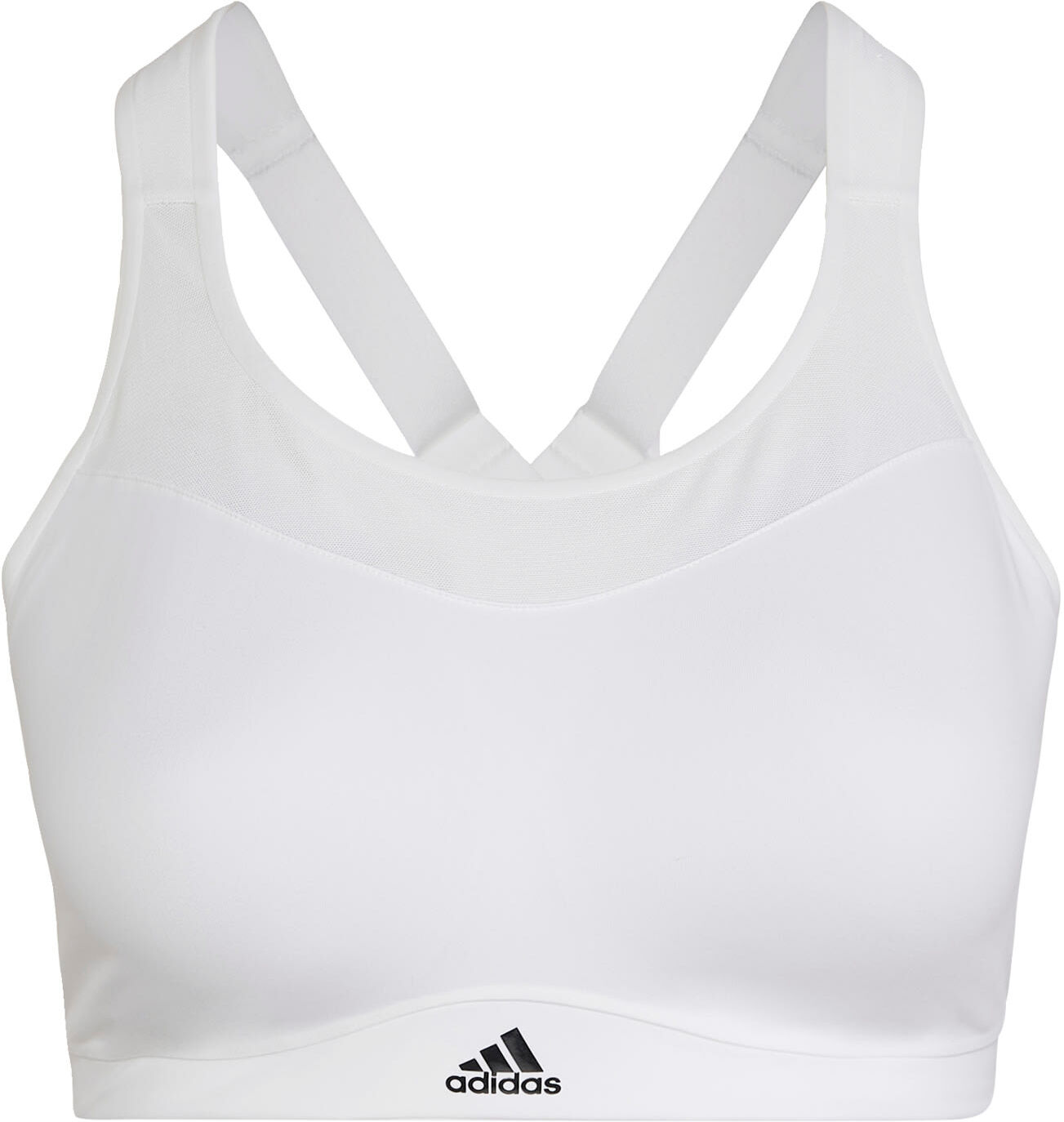 adidas TLRD Impact Training High-Support Sport Beha (Grote Maat) Dames Wit - XXXL