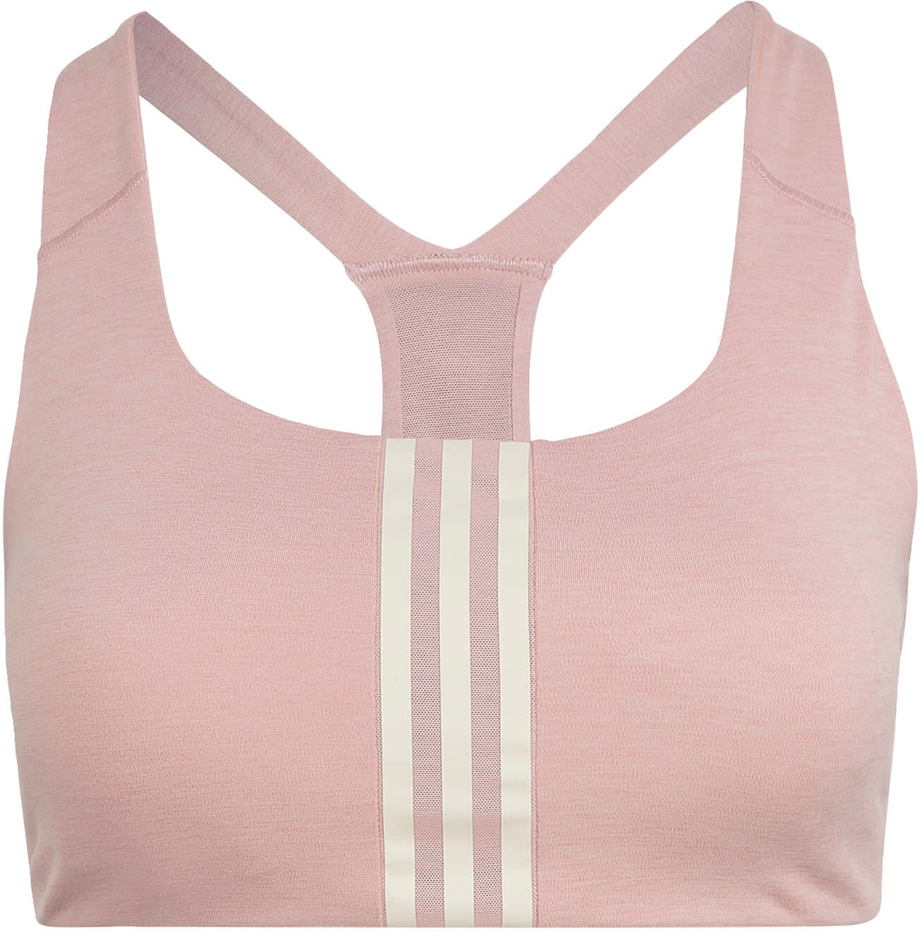 adidas Powerimpact Training Medium-Support Sport Beha (Grote Maat) Dames Roze - XXXL