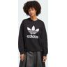 adidas Trefoil Sweatshirt Black / White 28,30,32,34,36,38,40,42,44,46,48 Dames