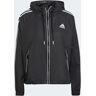 adidas BSC 3-Stripes Windjack Black / Black / White Extra Small Dames