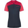 VAUDE DamesTremalzo IV bikeshirt, Maat 36, Fiets shirt, Wielrenkleding blauw/felroze 36 female