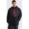 boohoo Oversized Gelicenseerde Daredevil Marvel Hoodie, Black Small