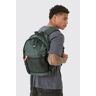 boohoo Man Badge Rucksack, Khaki One Size