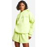 boohoo Tall Towelling Dgsn Studio Hoody & Short Set, Lime 18