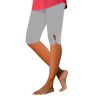 SEMETS Capri Leggings voor Vrouwen Stretch Knie Leggings Workout Running Yoga Capris 2024 Casual Zomer Cropped Broek, Grijs-A, S