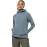 Jack Wolfskin Waldsee jas met capuchon W Fleece, Citadel, S, Citadel, S