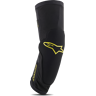 Kniebescherming Alpinestars Paragon Plus Zwart-Zuur-Geel -