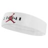 Nike Jordan jumpman terry headband Wit One Size Unisex