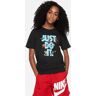 T-shirt Nike JDI Preto Criança - FN9667-010 Preto L unisex