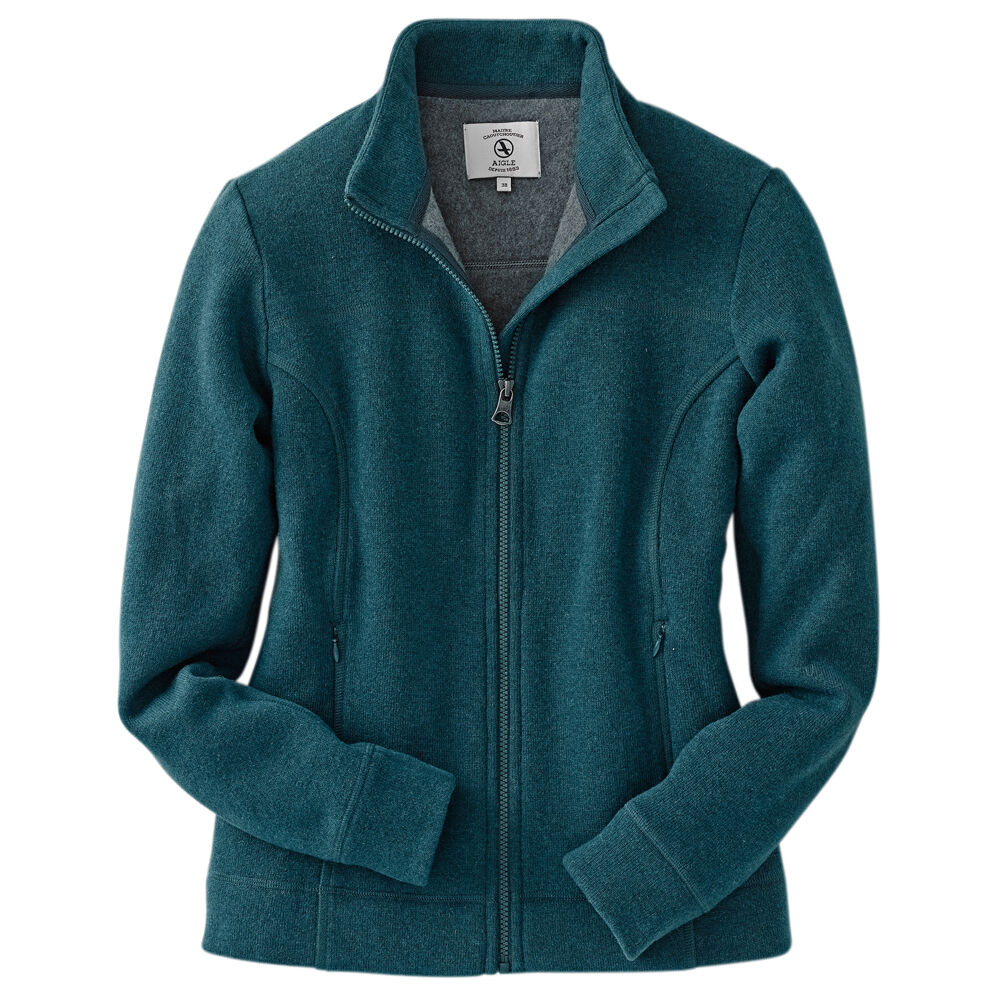 Aigle Dames Fleecejack Blinwen - Turquois - 44