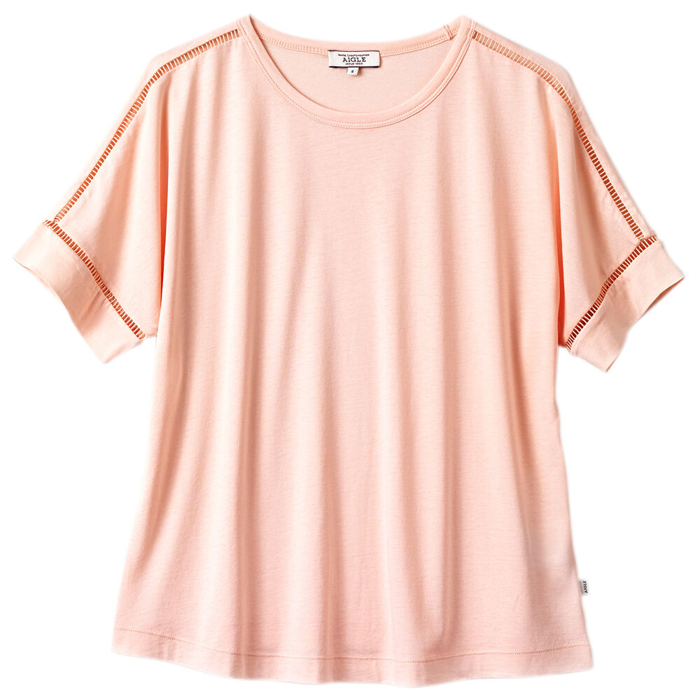 Aigle Dames T-Shirt Ordache - roze - XS