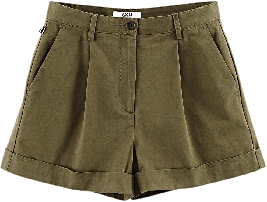 Aigle Dames Shorts Notite - khaki - 42