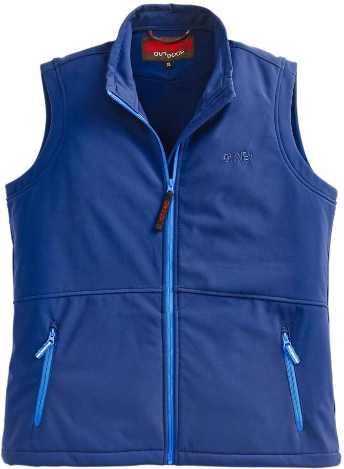 OWNEY Softshell-vest Basic Vest - blauw - XL