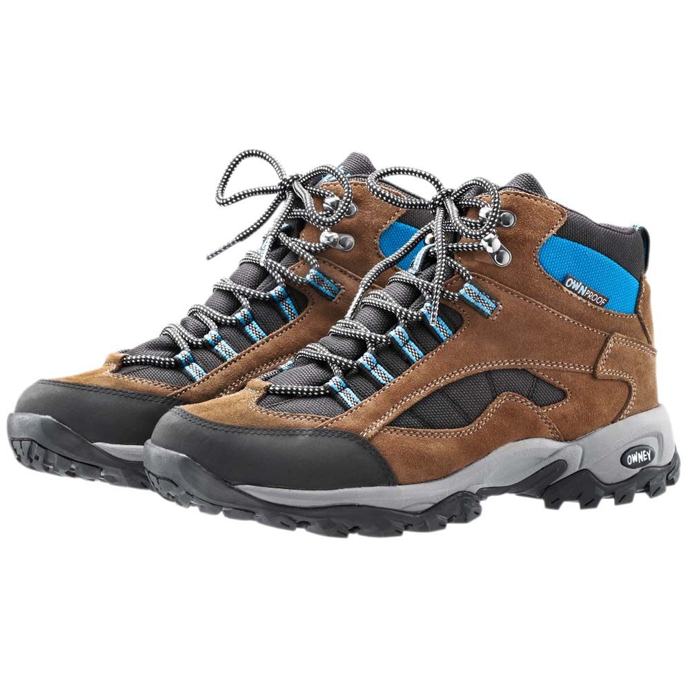 OWNEY Outdoorschoenen Ranger High - bruin-blauw - 41