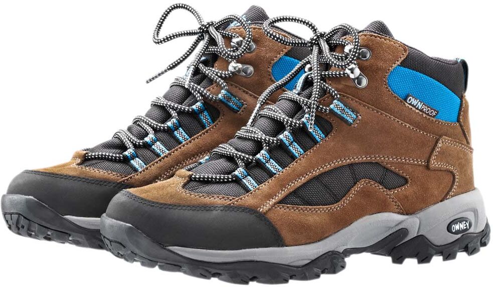 OWNEY Outdoorschoenen Ranger High - bruin-blauw - 46