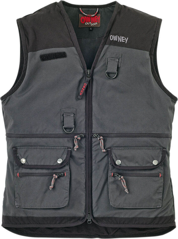 OWNEY Dames bodywarmer Dog Sport - antraciet -