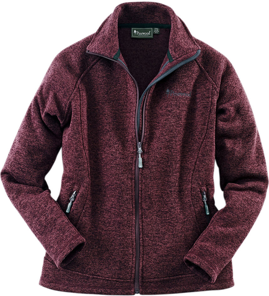 PinewoodÂ® Damesvest Gabriella - donkerrood - S