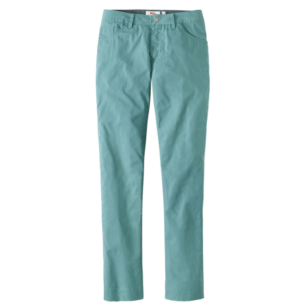 FjÃ¤llrÃ¤ven Damesbroek Greenland Lite Jeans W Regular - turquoise - 48