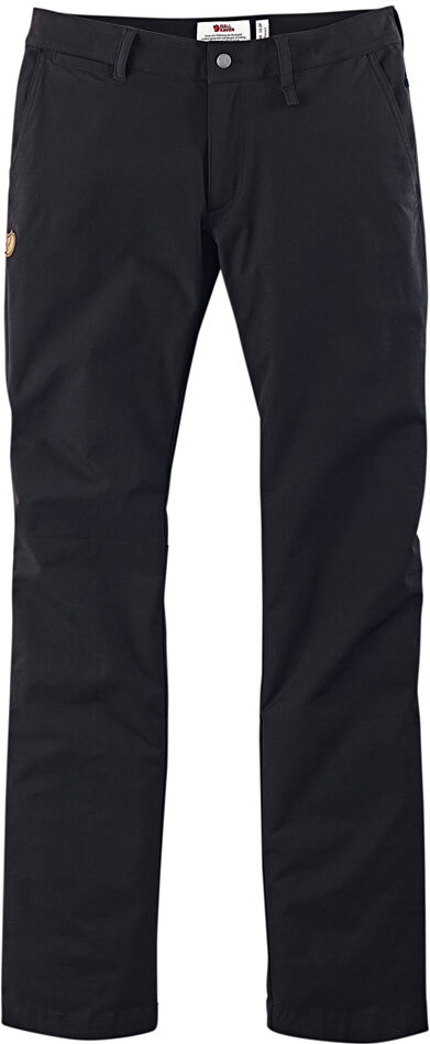 FjÃ¤llrÃ¤ven Damesbroek Abisko Stretch Trousers W - zwart - 40