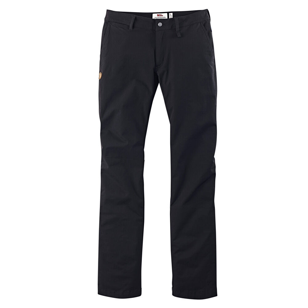 FjÃ¤llrÃ¤ven Damesbroek Abisko Stretch Trousers W - zwart - 48