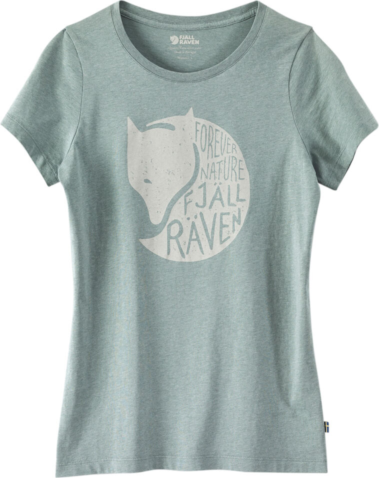 FjÃ¤llrÃ¤ven Dames T-Shirt Forever Nature T-Shirt W - groen - L